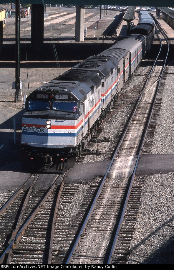 AMTK 371 at Sacramento